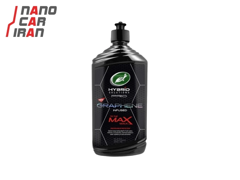 واکس آب‌ گریزکننده و براق‌ کننده گرافین هایبرید ۴۱۴ میلی‌ لیتری ترتل واکس